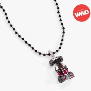 NWT Alex + Ani Hot Wheels Racecar Pendant Necklace